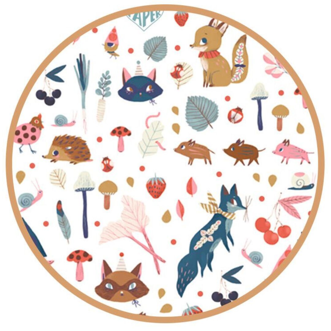 djeco kleurenpen 6-in-1 tinou - bosdieren | DD03764 | 1