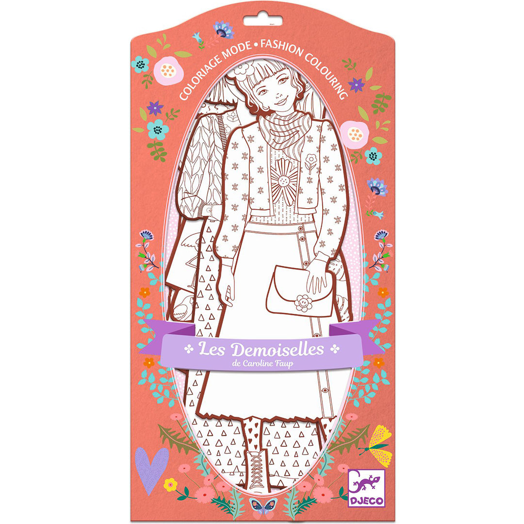 djeco kleurplaten mode - nina | DJ09548 | 0