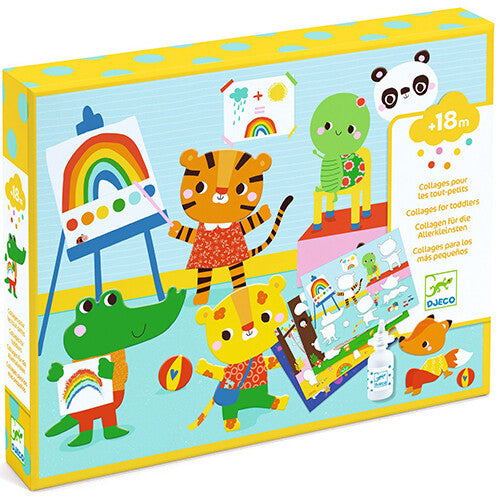 djeco knutselset collage dieren | DJ09873 | 5