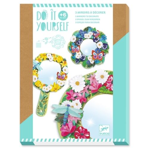 djeco knutselset diy bloemenspiegels | DJ07908 | 0