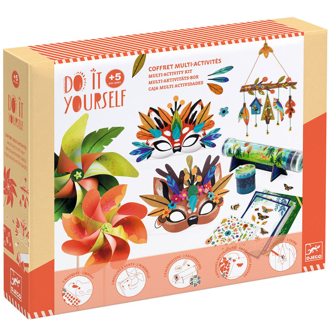 djeco knutselset diy natuur - 5 activiteiten