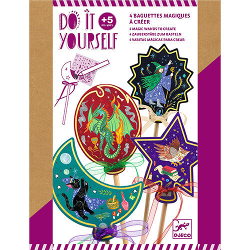 djeco knutselset diy - toverstaf spells | DJ07954 | 0