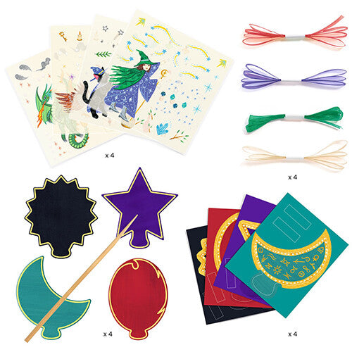 djeco knutselset diy - toverstaf spells | DJ07954 | 1