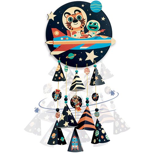 djeco knutselset diy - windgong - sterren | DJ07956 | 2