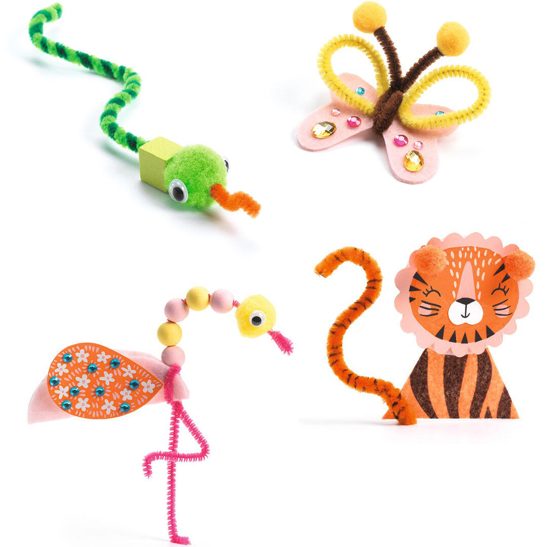 djeco knutselset jungledieren | DJ09016 | 1