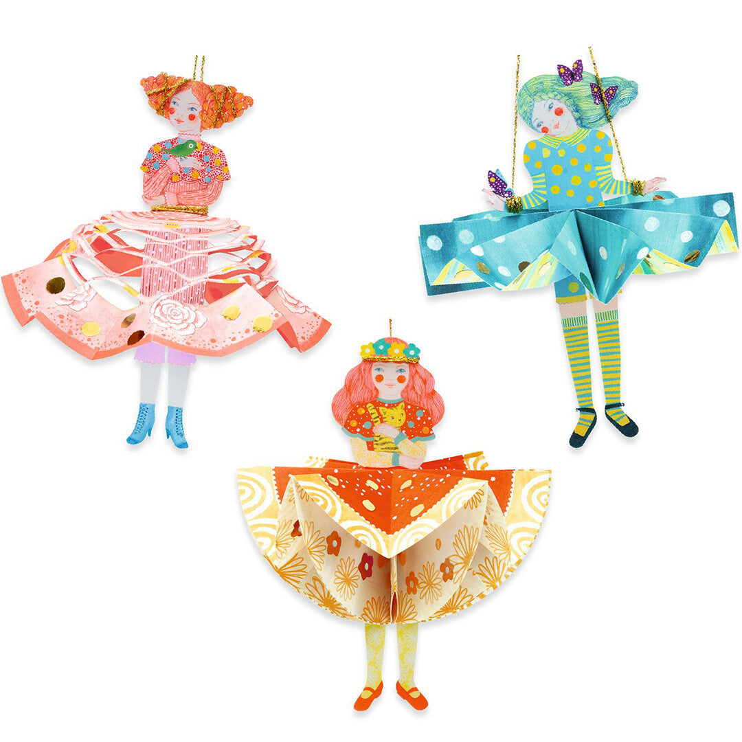 djeco knutselset jurken vouwen | DJ09453 | 3