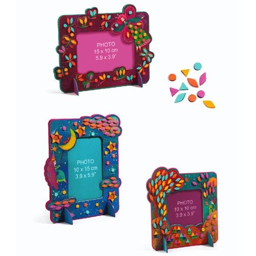 djeco knutselset mozaïek fotolijsten sprookjes | DJ07904 | 1