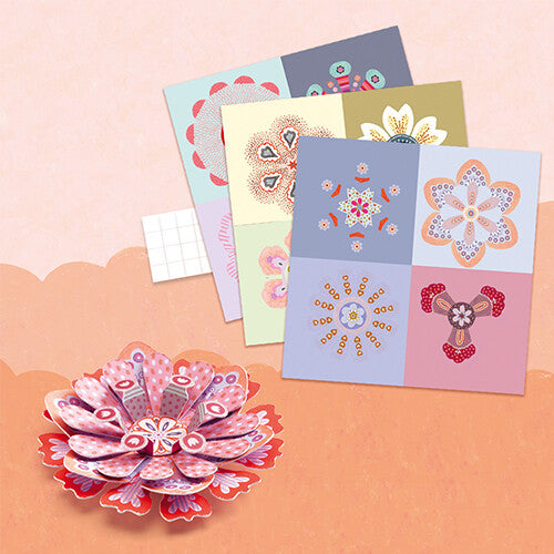 djeco knutselset zes activiteiten - bloemen | DJ09330 | 6