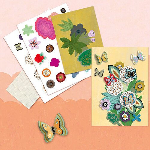 djeco knutselset zes activiteiten - bloemen | DJ09330 | 8