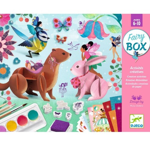 djeco knutselset zes activiteiten - elfjes | DJ09332 | 0