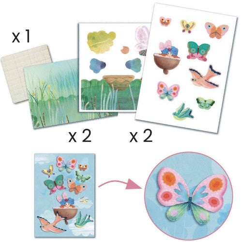 djeco knutselset zes activiteiten - elfjes | DJ09332 | 1