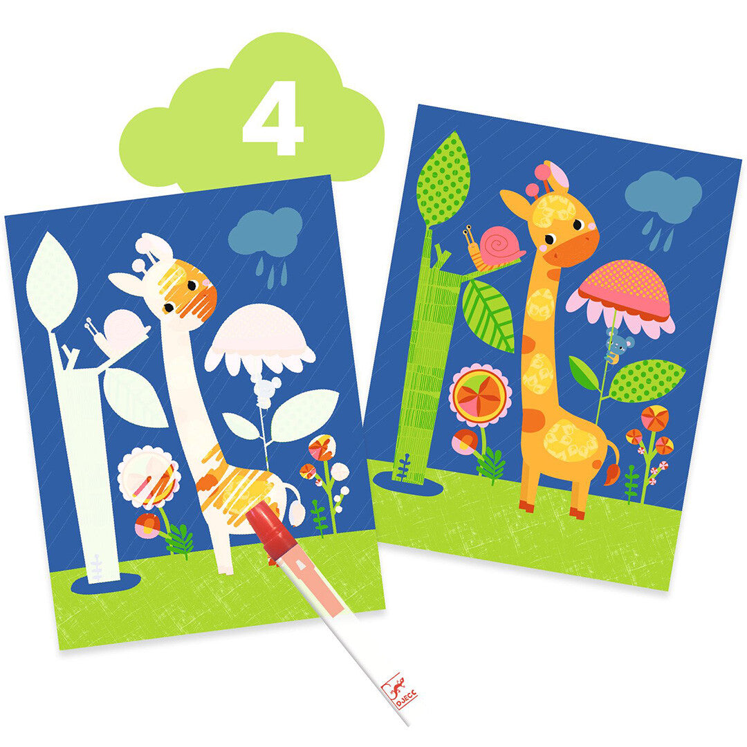 djeco knutselset zes activiteiten - muis en vrienden | DJ09295 | 4