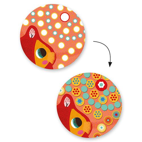 djeco knutselsetje mozaïek schattige diertjes | DJ08897 | 2