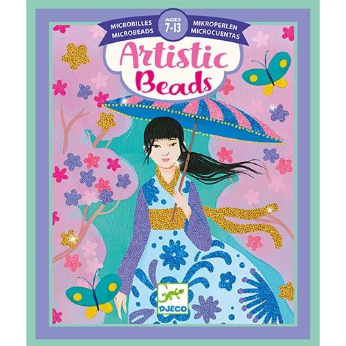 djeco knutselsetje parels - rond de wereld | DJ09474 | 0