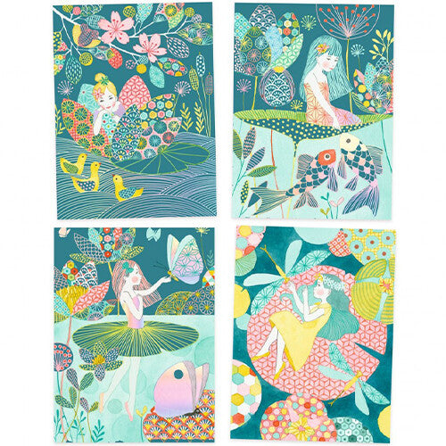 djeco kraskaarten de vijver | DJ09716 | 1