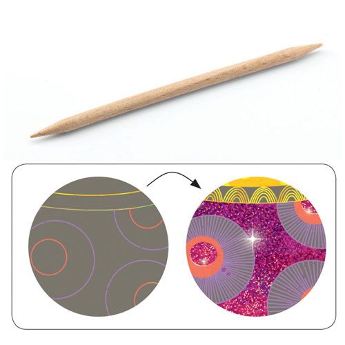 djeco kraskaarten het bal van de schone dames | DJ09725 | 2