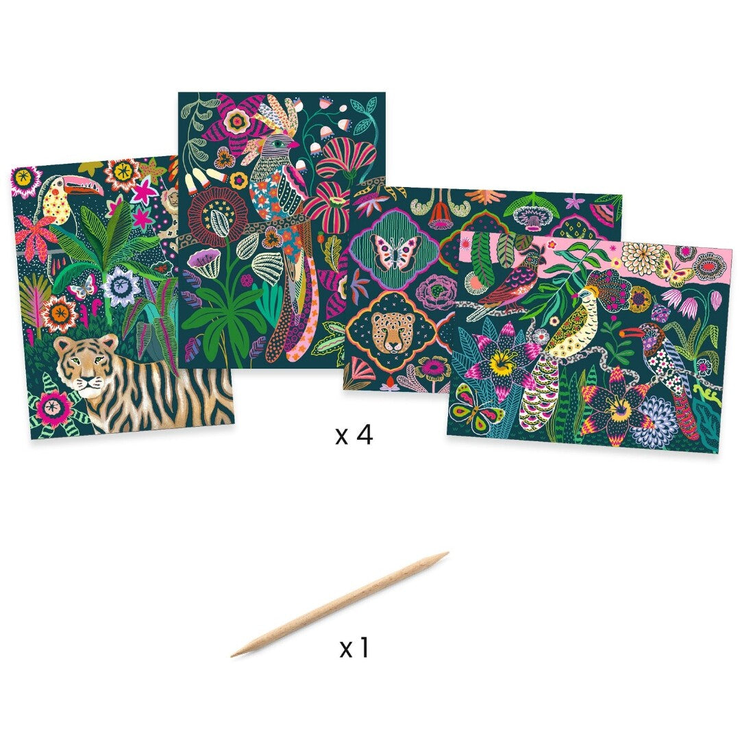 djeco kraskaarten rococo | DJ09709 | 2