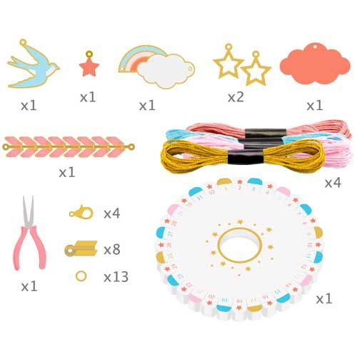 djeco kumihimo armbandjes maken | DJ09818 | 3