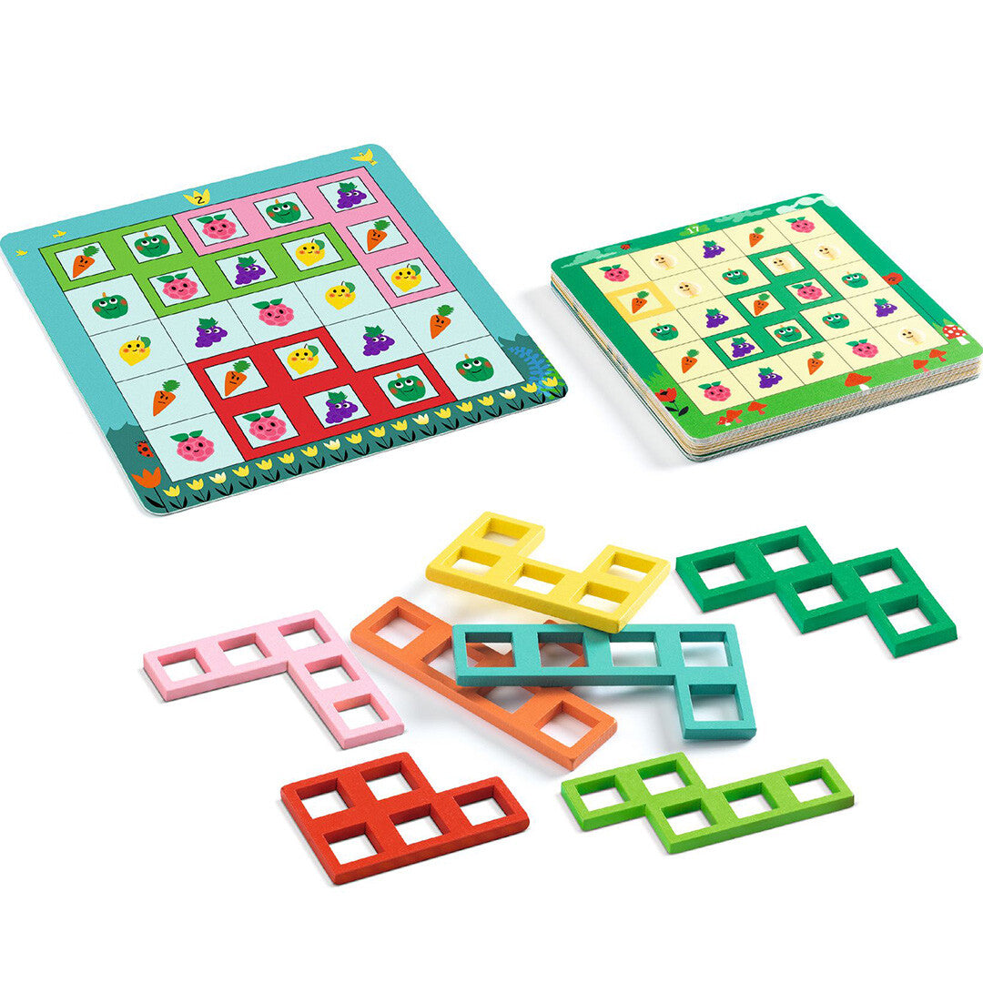 djeco logicaspel sologic - garden logic | DJ08520 | 1