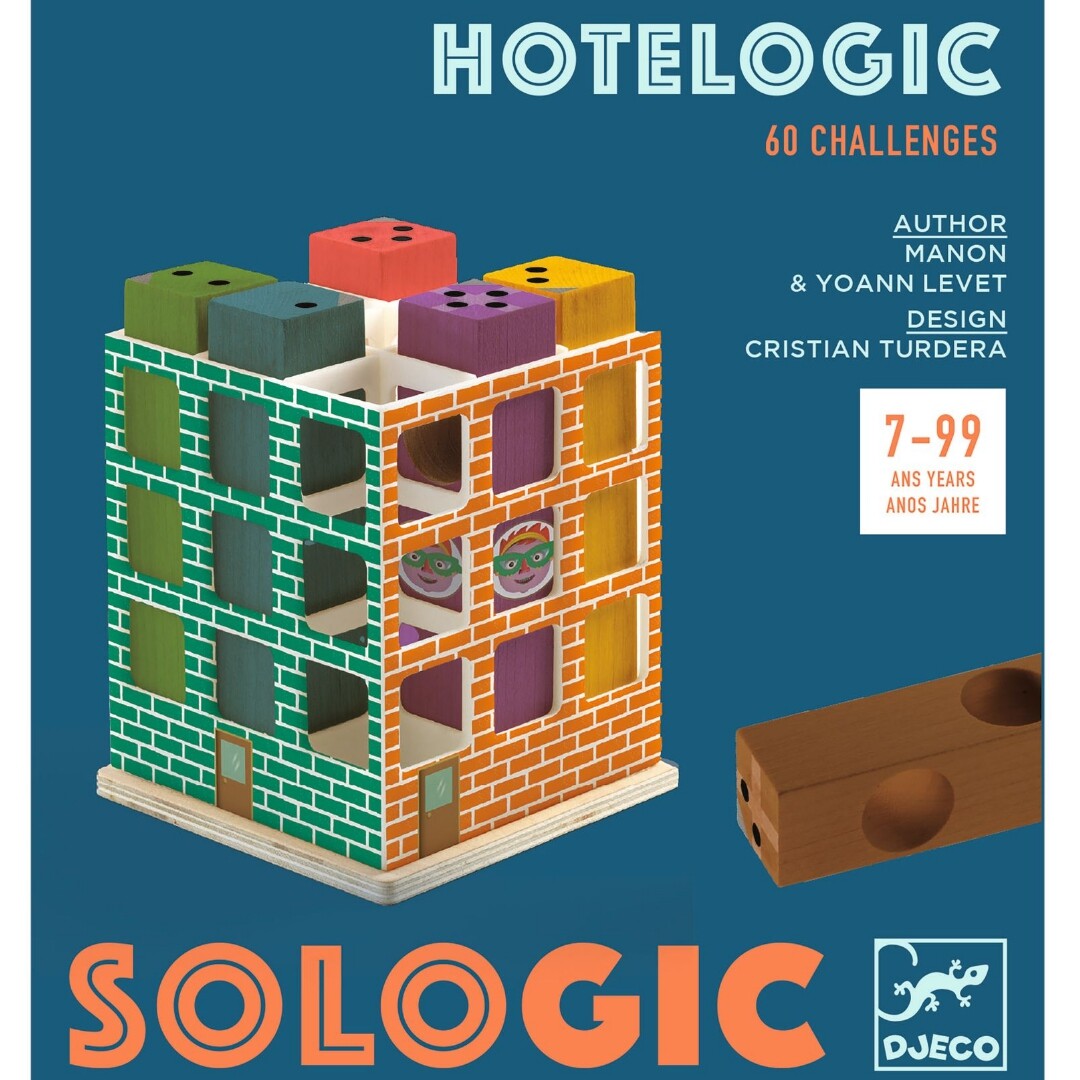 djeco logicaspel sologic - hotelogic | DJ08586 | 0