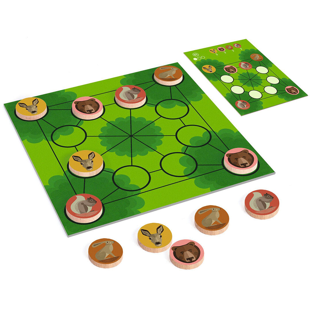 djeco logicaspel sologic - woodanimo | DJ08587 | 1