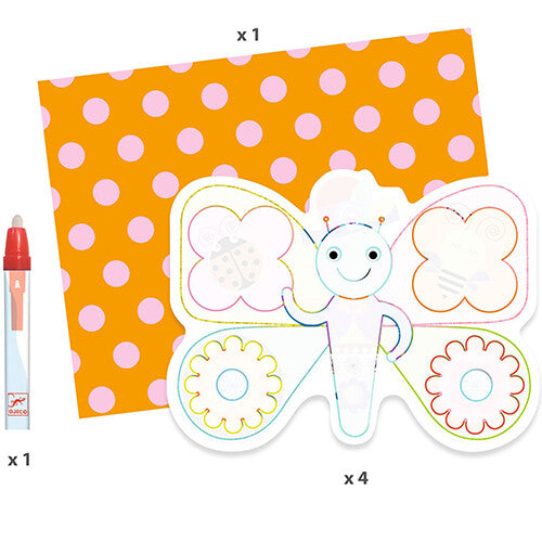 djeco magische kleurplaten - animalo-len | DJ09069 | 4