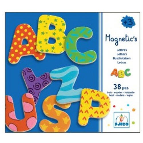 djeco magneten versierde letters - 38st | DJ03100 | 0