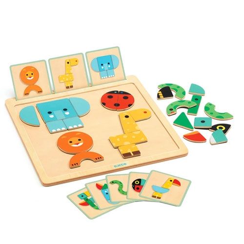 djeco magnetisch basic geo  | DJ06210 | 0