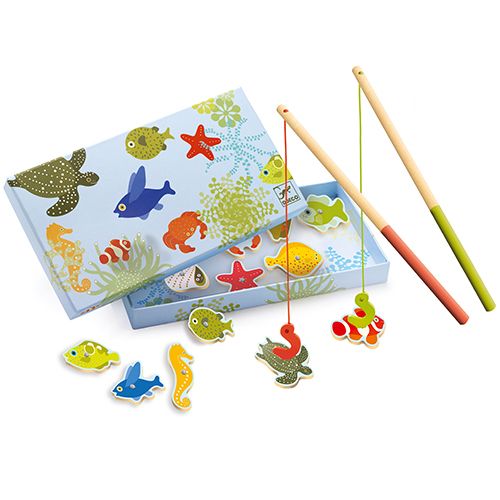 djeco magnetisch visspel zeedieren | DJ01652 | 0