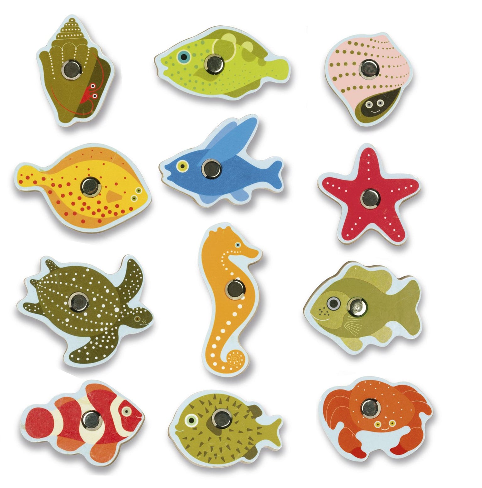 djeco magnetisch visspel zeedieren | DJ01652 | 1
