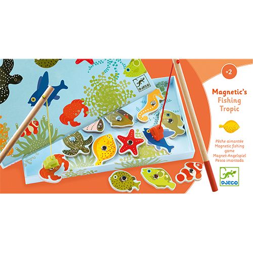djeco magnetisch visspel zeedieren | DJ01652 | 2