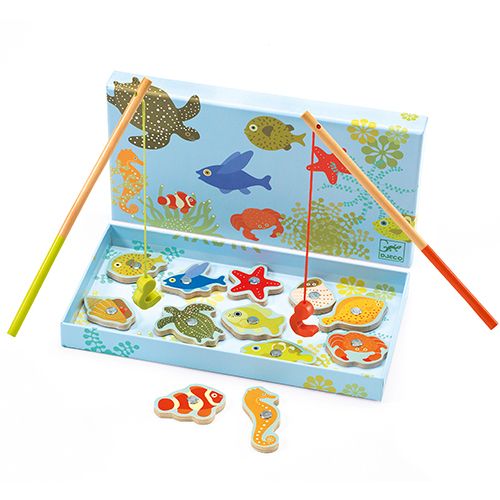 djeco magnetisch visspel zeedieren | DJ01652 | 5