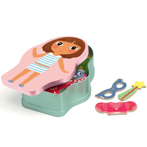 djeco magnetische aankleedpop - belissimo | DJ03084 | 0