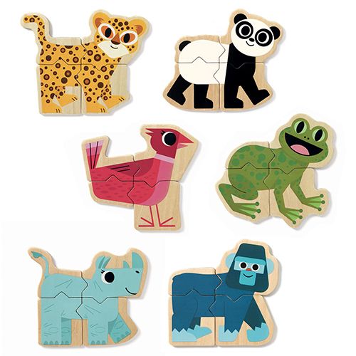 djeco magnetische dieren - 24st | DJ03126 | 2
