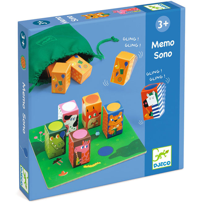 djeco memorie met geluid memo sono | DJ08260 | 3