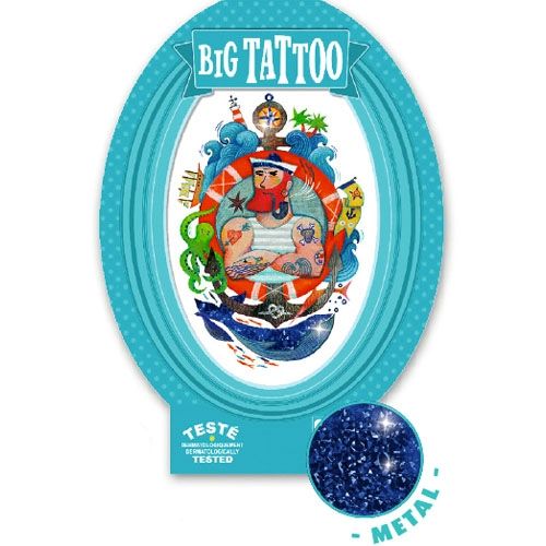 djeco metallic tattoo matroos | DJ09607 | 0