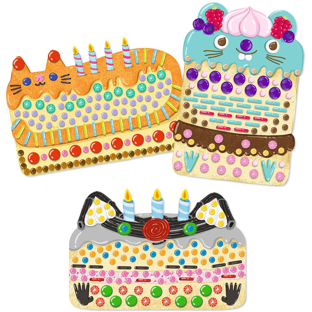 djeco mozaïek dierentaartjes | DJ00075 | 1