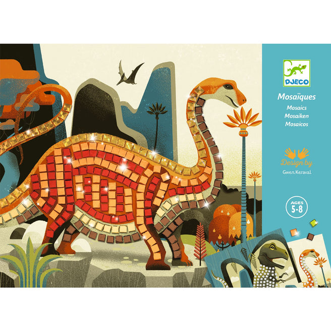 djeco mozaïek dinosaurussen | DJ08899 | 0