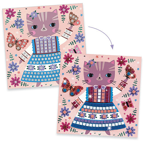 djeco mozaïek lieve huisdieren | DJ09425 | 2