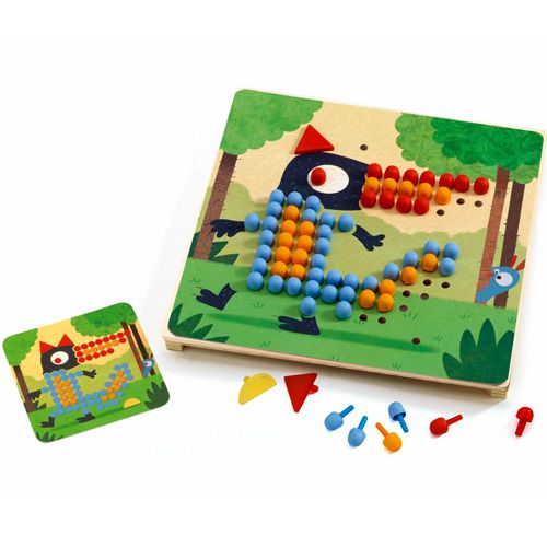 djeco mozaïekpuzzels rigolo | DJ08136 | 0