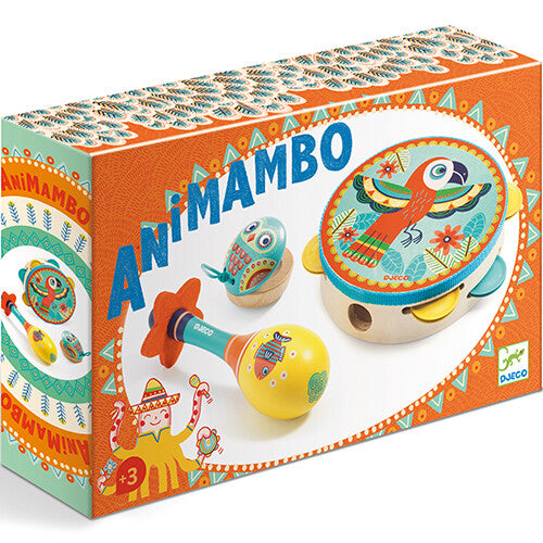 djeco muziekinstrumenten animambo - 3st | DJ06016 | 1