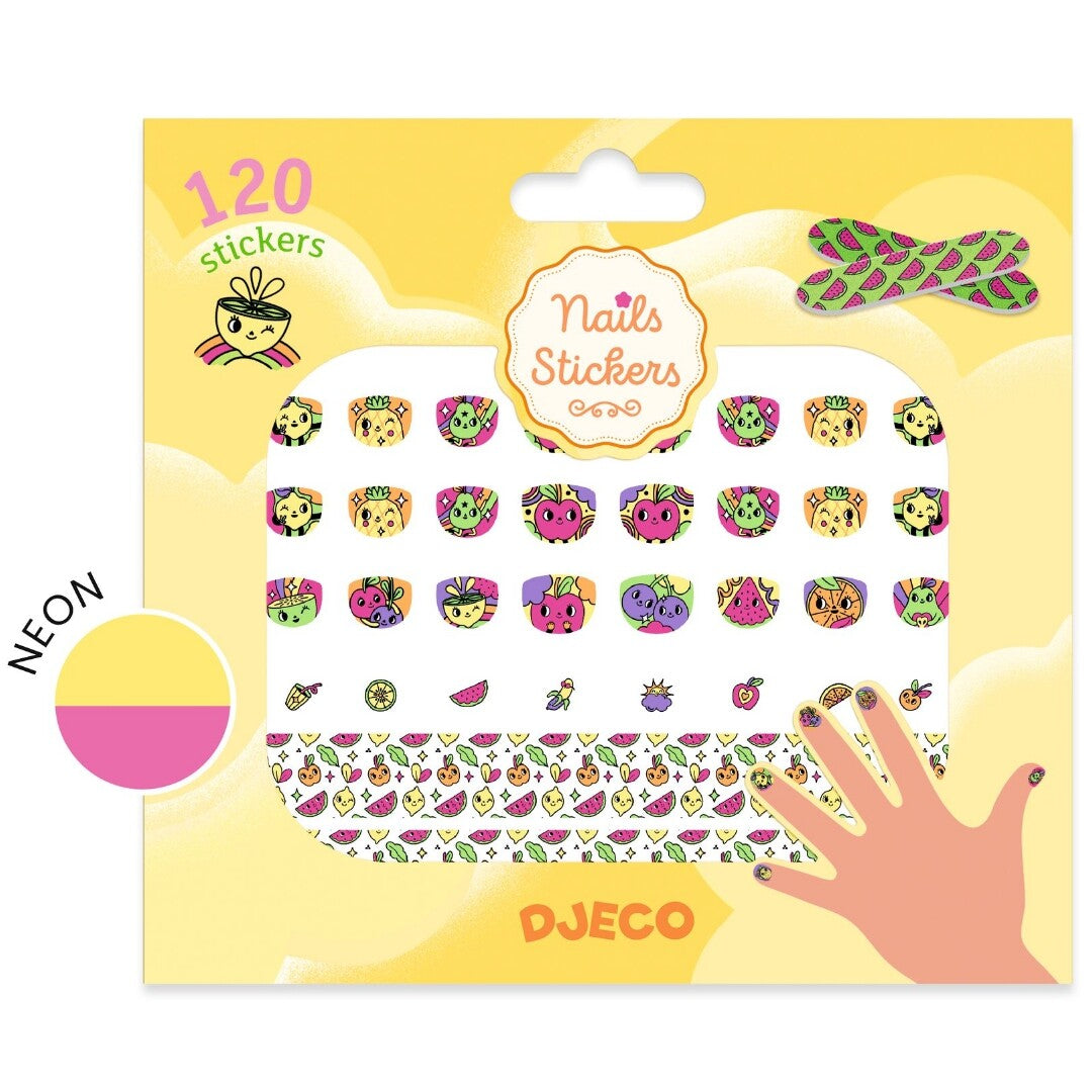 djeco nagelstickers fruit | DJ09240 | 0