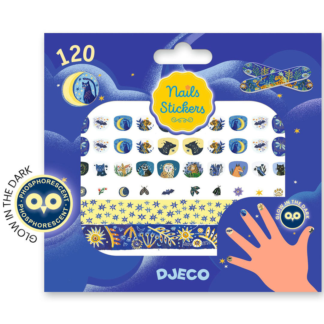 djeco nagelstickers moonlight reflections | DJ09253 | 0