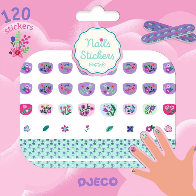 djeco nagelstickers petite fleur | DJ09241 | 0