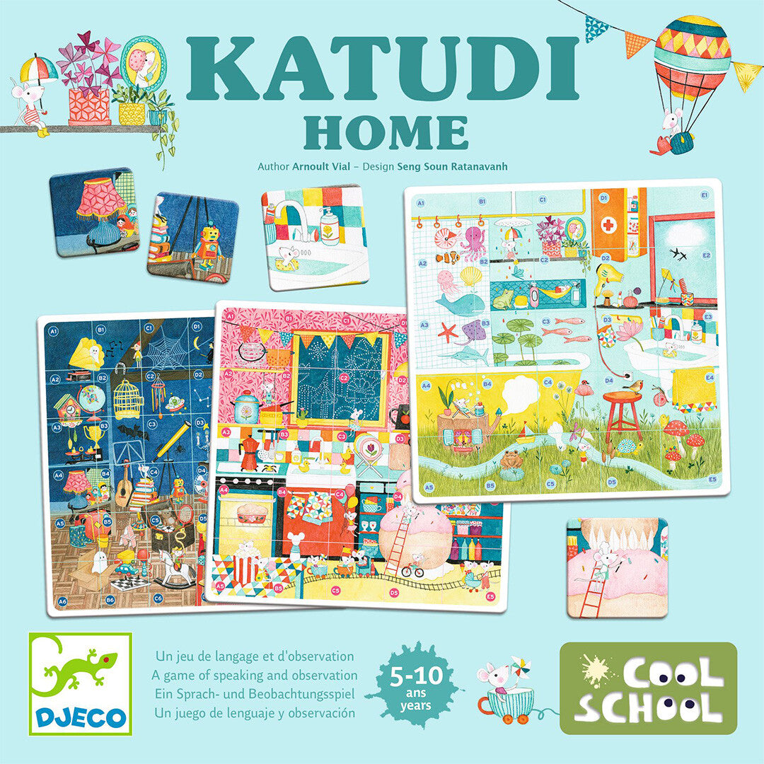 djeco observatiespel cool school - katudi home | DJ08584 | 0