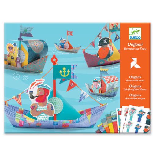 djeco origami boten op het water  | DJ08779 | 0