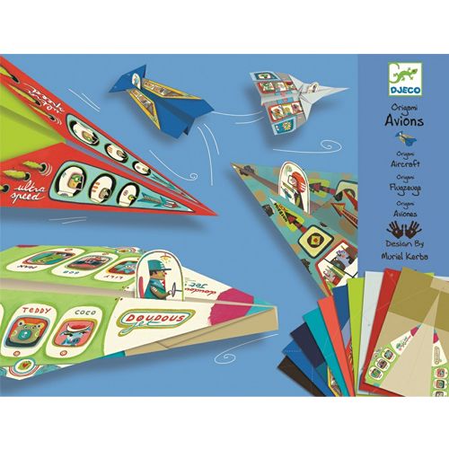 djeco origami vliegtuigen | DJ08760 | 0