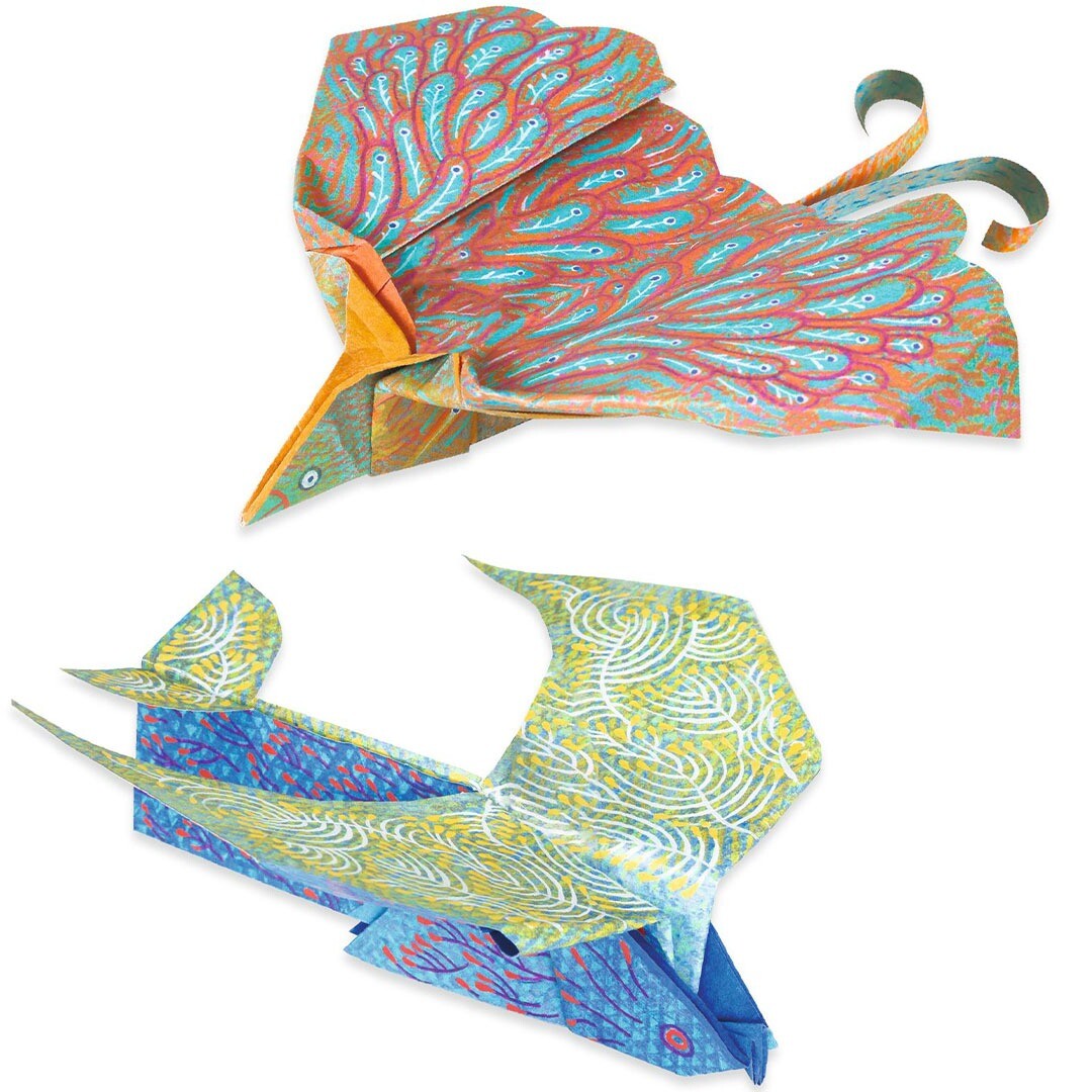 djeco origami - vogels vouwen | DJ08703 | 2