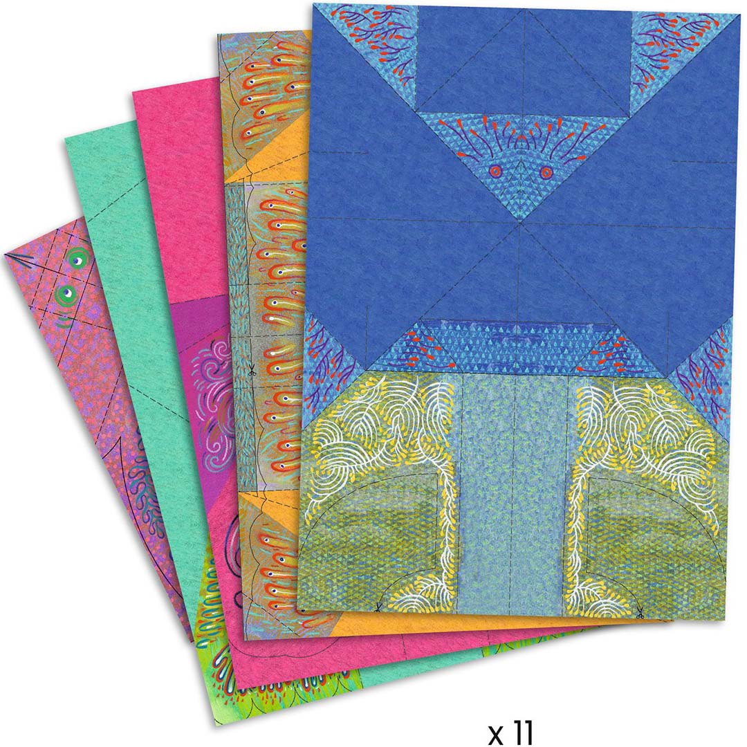 djeco origami - vogels vouwen | DJ08703 | 3