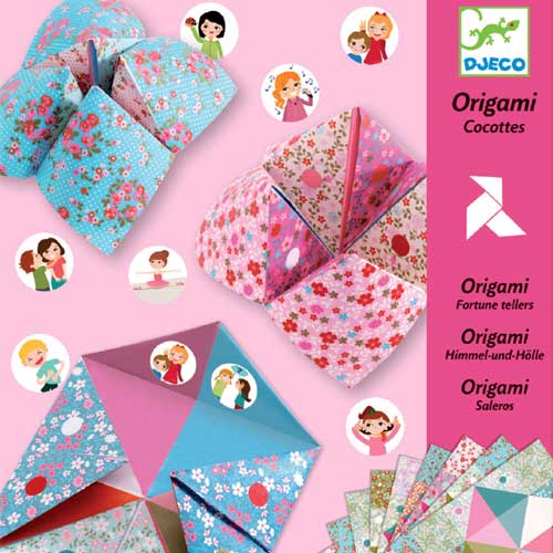 djeco origami vogelspel pastel | DJ08773 | 0